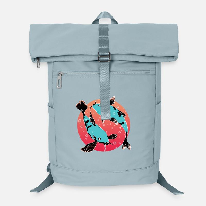 Carp Koi | Japanese ornamental fish Laptop Backpack