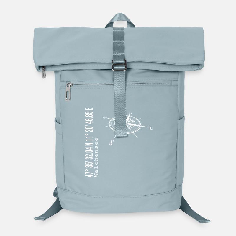Koordinaten Walchensee Laptop-Rucksack 