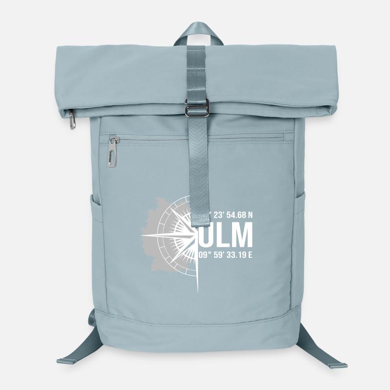 Koordinaten Ulm Laptop-Rucksack 