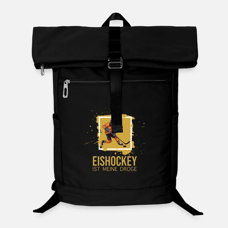 Eishockey ist meine Droge Laptop-Rucksack 