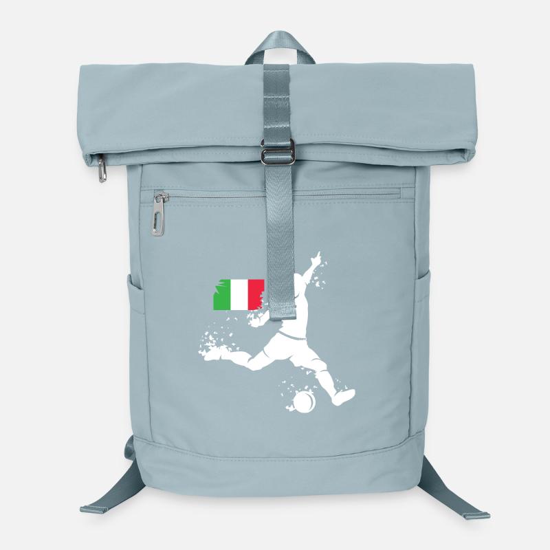 Football Team Italy Player Blast Laptop Backpack