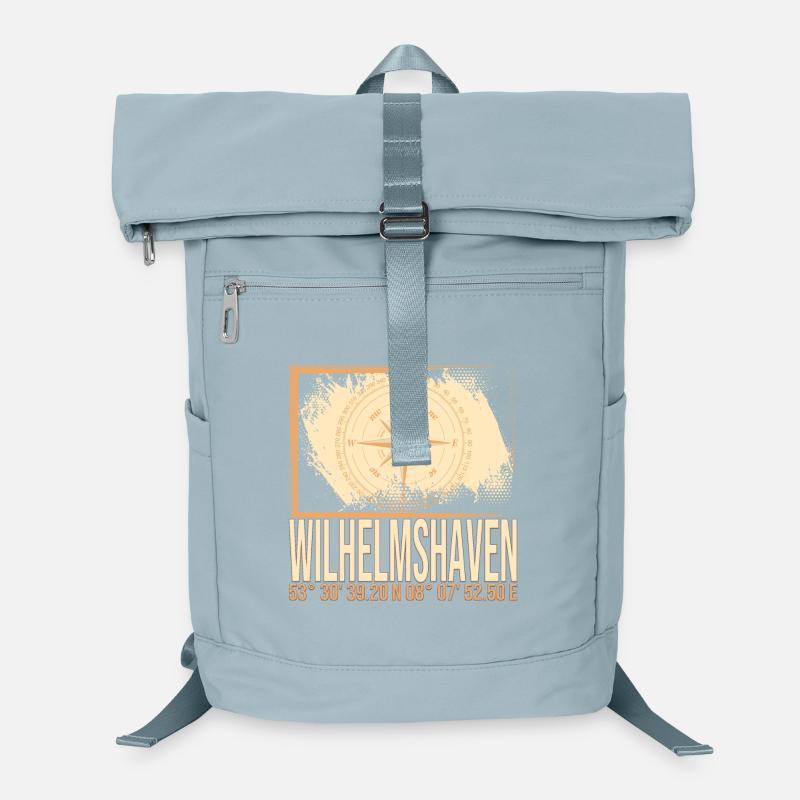 Wilhelmshaven Koordinaten Laptop-Rucksack 
