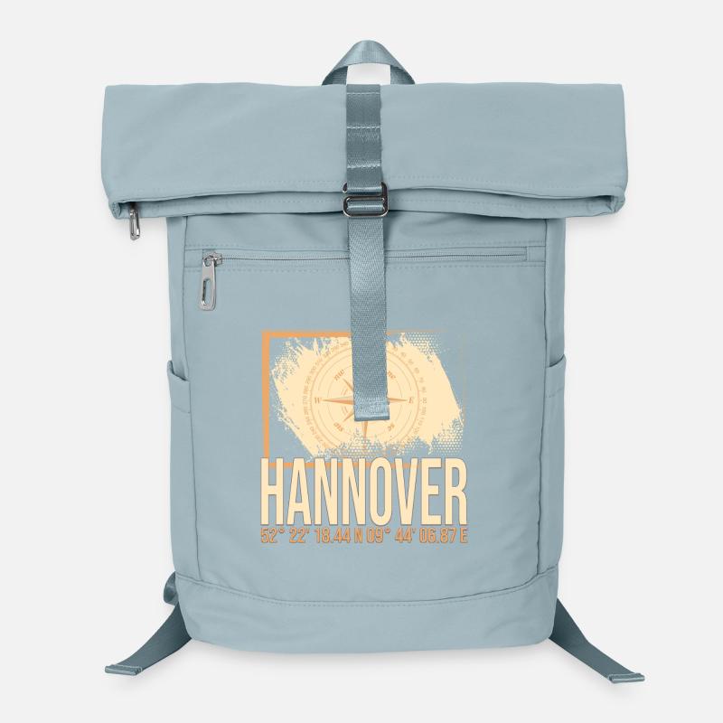 Hannover Koordinaten Laptop-Rucksack 
