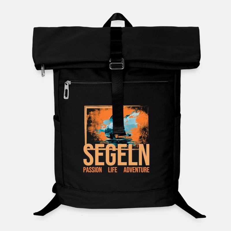 Passion - Life - Adventure - Segeln Laptop-Rucksack 