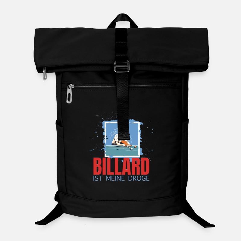 Billard ist meine Droge Laptop-Rucksack 