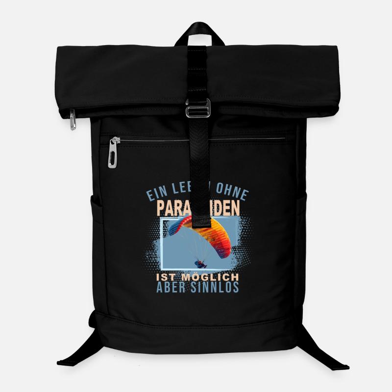 Ein Leben ohne Paragliden ist möglich aber Sinnlos Laptop-Rucksack 