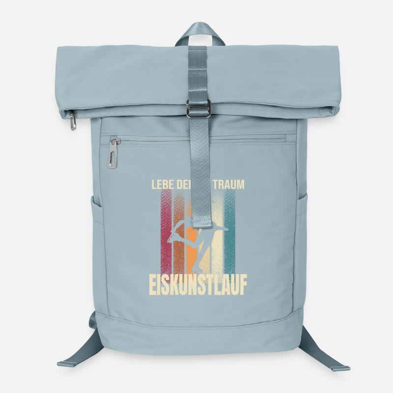Lebe deinen Traum - Eiskunstlaufen Laptop-Rucksack 