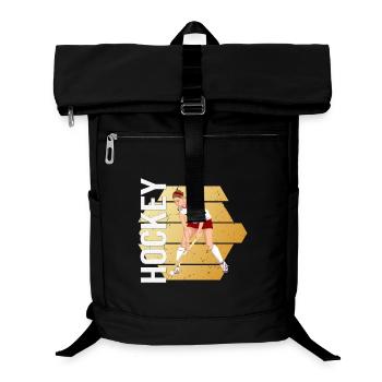 Hockey - Laptop-Rucksack  - Schwarz - Vorne