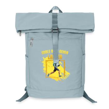 Coole Opas gehen Laufen - Laptop-Rucksack  - Eisblau - Vorne