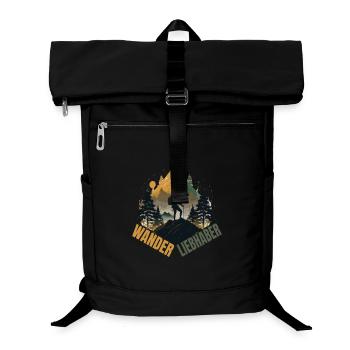 Wander Liebhaber - Laptop-Rucksack  - Schwarz - Vorne