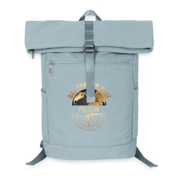 Das Tor zur Welt - Pilsum - Laptop-Rucksack  - Eisblau - Vorne