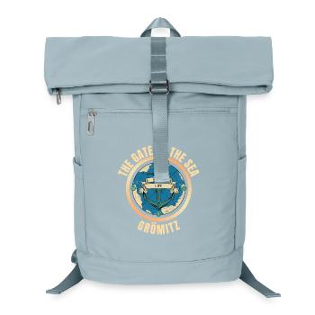 The Gate to the Sea - Grömitz - Laptop-Rucksack  - Eisblau - Vorne