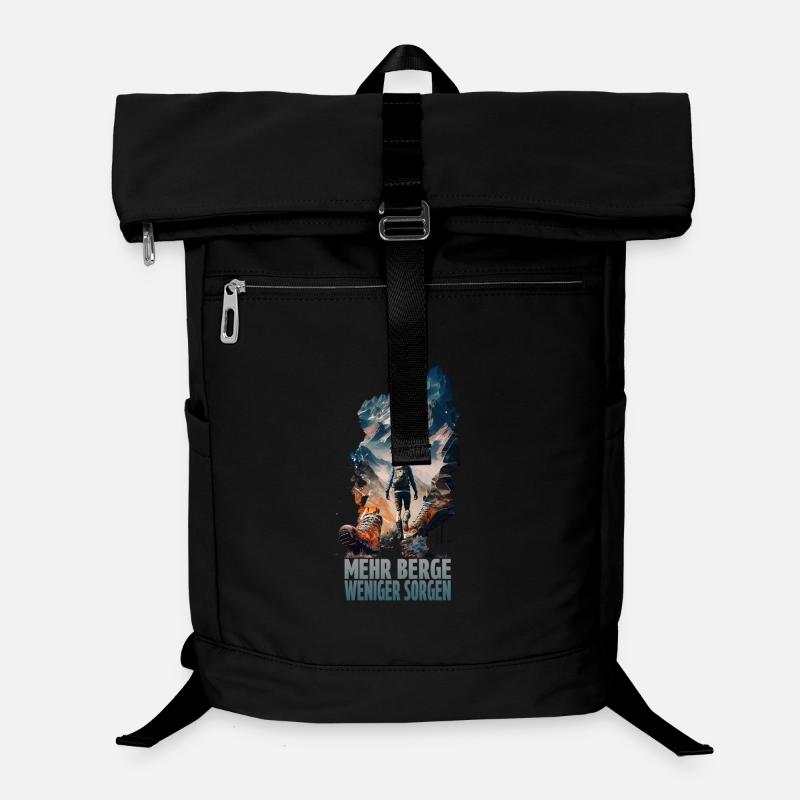 Mehr Berge - Weniger Sorgen Laptop-Rucksack 