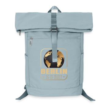 Berlin - Laptop-Rucksack  - Eisblau - Vorne
