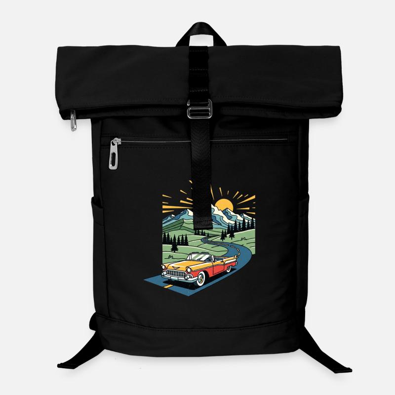 Old school car Laptop-Rucksack 