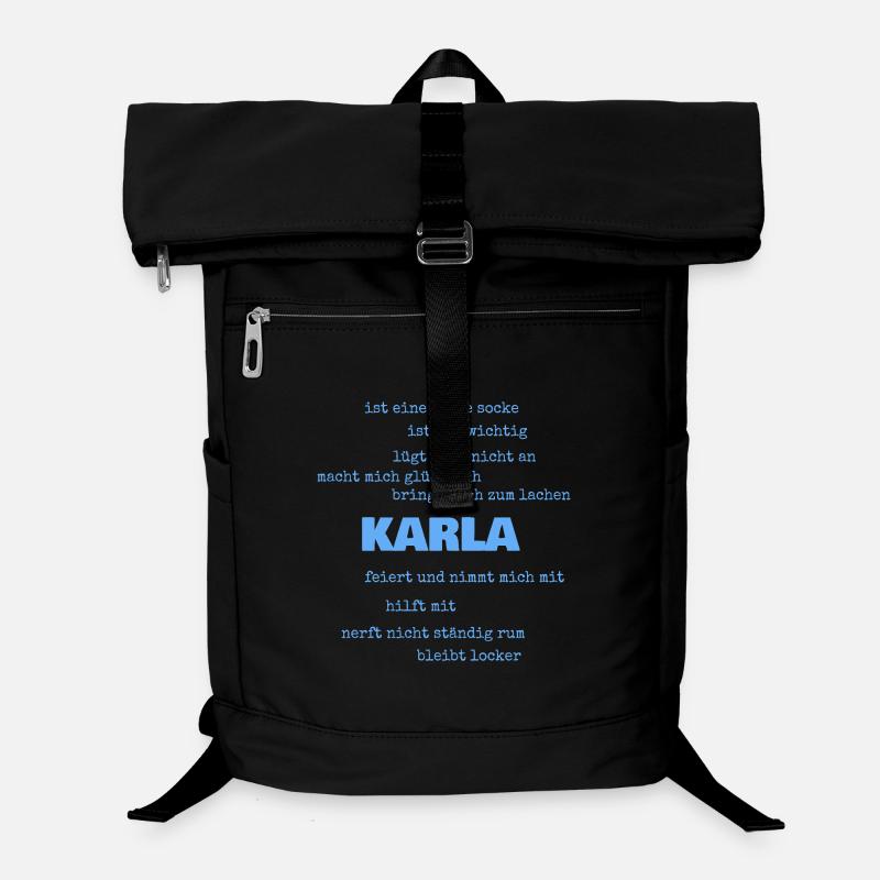 Karla als Sprueche Laptop-Rucksack 