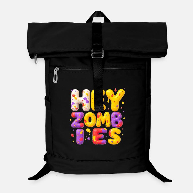 Halloween & Zombie Design Cool Fun - Laptop Backpack - black