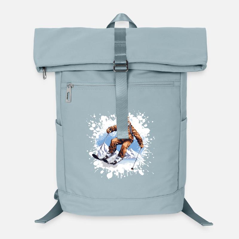 Gepard Ski Skifahren Laptop-Rucksack 