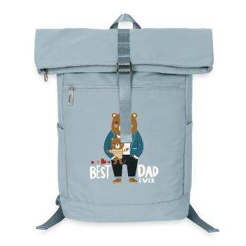 Der beste Vater - Laptop-Rucksack  - Eisblau - Vorne
