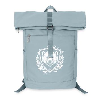 Illustration du bouclier de l’ours - Sac à dos ordinateur - bleu glacier - Devant
