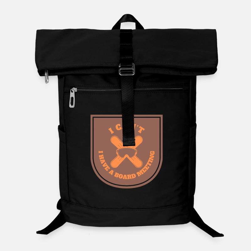 Snowboarding Board Meeting Laptop-Rucksack 