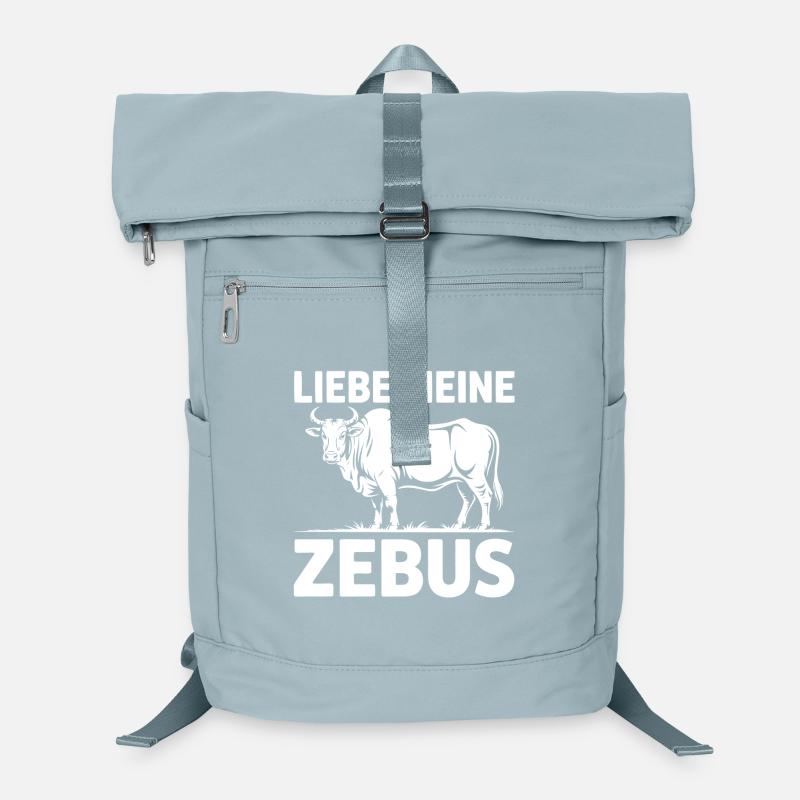 Liebe Meine Zebus Laptop-Rucksack 