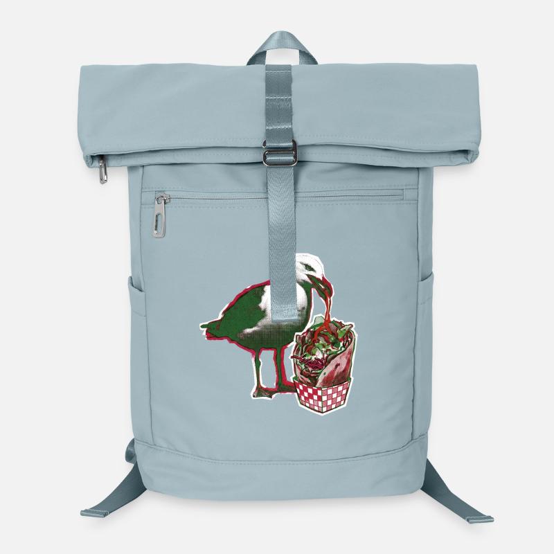 Kebab Seagull Laptop Backpack