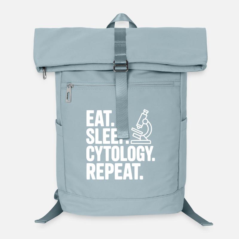 Eat. Sleep. Cytology. Repeat. Laptop Backpack