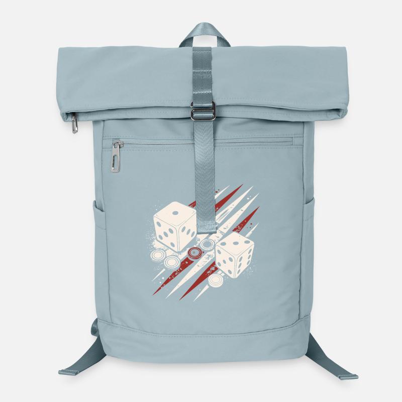 Backgammon | Board Game | Gift Laptop Backpack