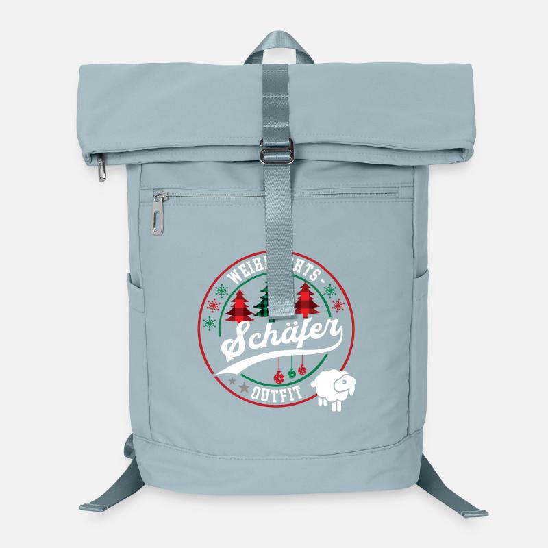 Schäfer Weihnachten Schäferei Schaf Hirte Tierwirt Laptop-Rucksack 