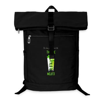 Thérapie mojito besoin unique - Sac à dos ordinateur - noir - Devant