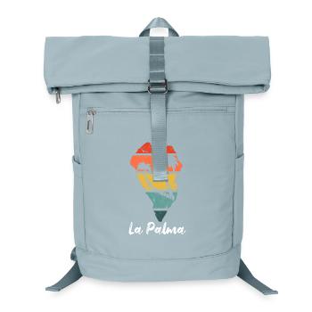 La Palma Îles Canaries Espagne Vacances Vintage - Sac à dos ordinateur - bleu glacier - Devant