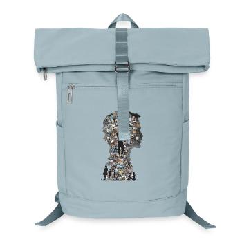 The Human Puzzle - Laptop Backpack - ice blue - Front