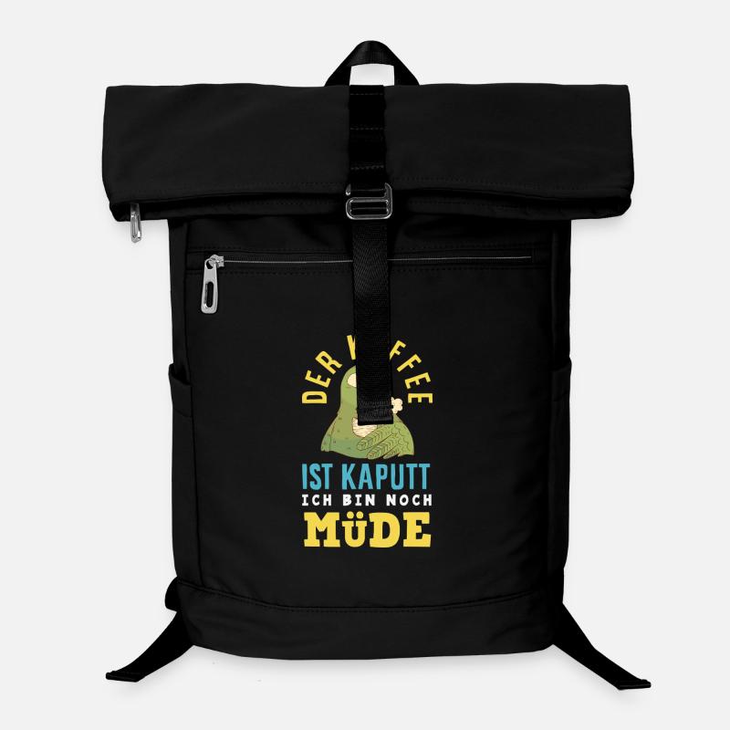 The coffee is broken – tired sleep Laptop Backpack