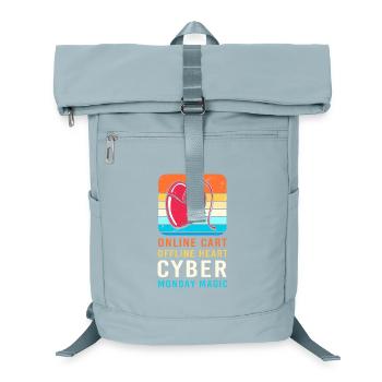 Cyber Monday shopping spree - Laptop Backpack - ice blue - Front