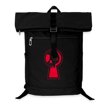 The Red Death is watching us - Laptop Backpack - black - Front