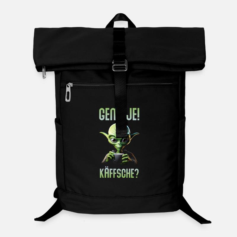 Guten Morgen Hessisch Gemoje Käffsche Kaffee Laptop-Rucksack 
