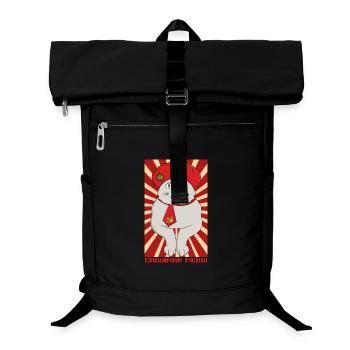 Président Miaou - Le Chef des Ronrons - Sac à dos ordinateur - noir - Devant