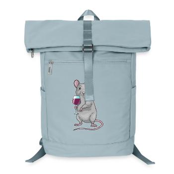 Mouse Red Wine - Laptop Backpack - ice blue - Front