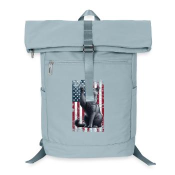 Russian Blue US Russian Blue Cat - Laptop Backpack - ice blue - Front