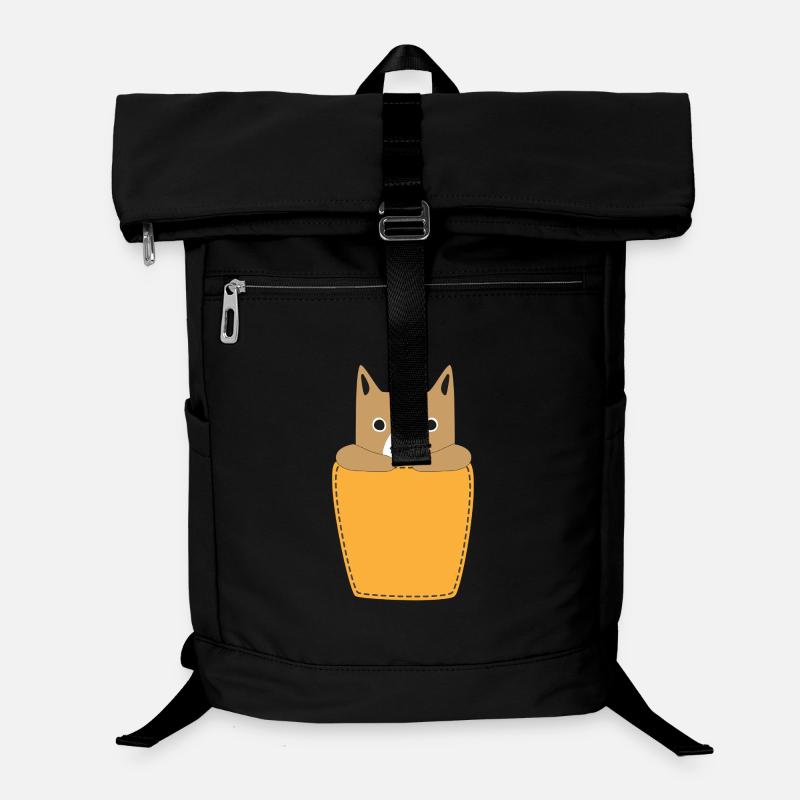 Poche poitrine avec chat Sac à dos ordinateur