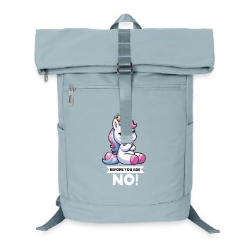 Avant que vous ne demandiez, pas de licorne licorne fan de licorne - Sac à dos ordinateur - bleu glacier - Devant