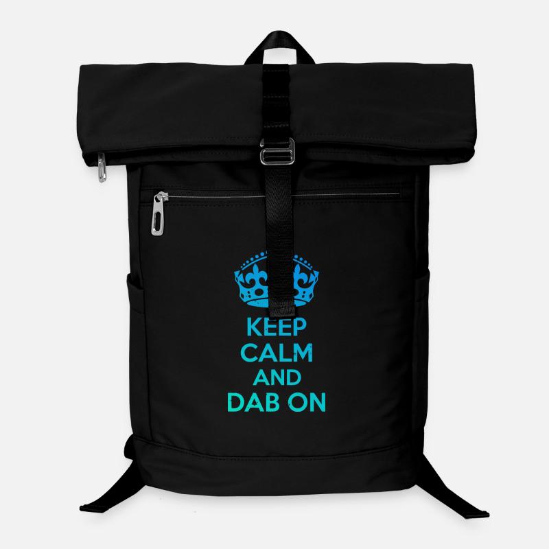 Keep Calm and Dab On – Funny Dance Design Laptop Backpack