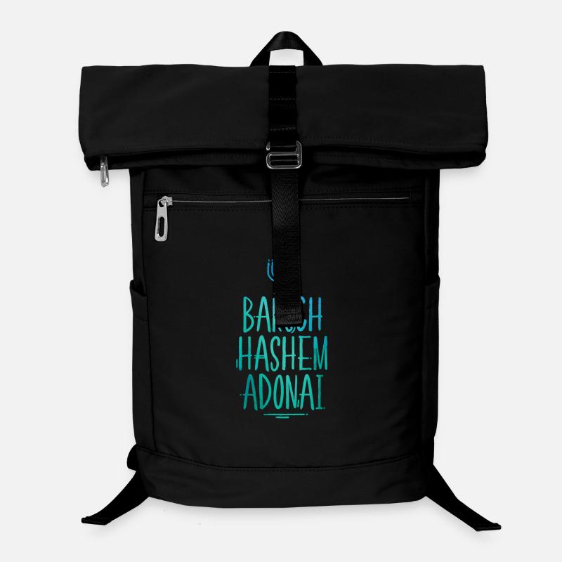 Baruch Hashem Adonai Laptop-Rucksack 