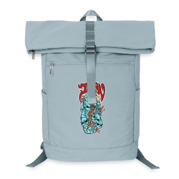 Demons - Laptop Backpack - ice blue - Front