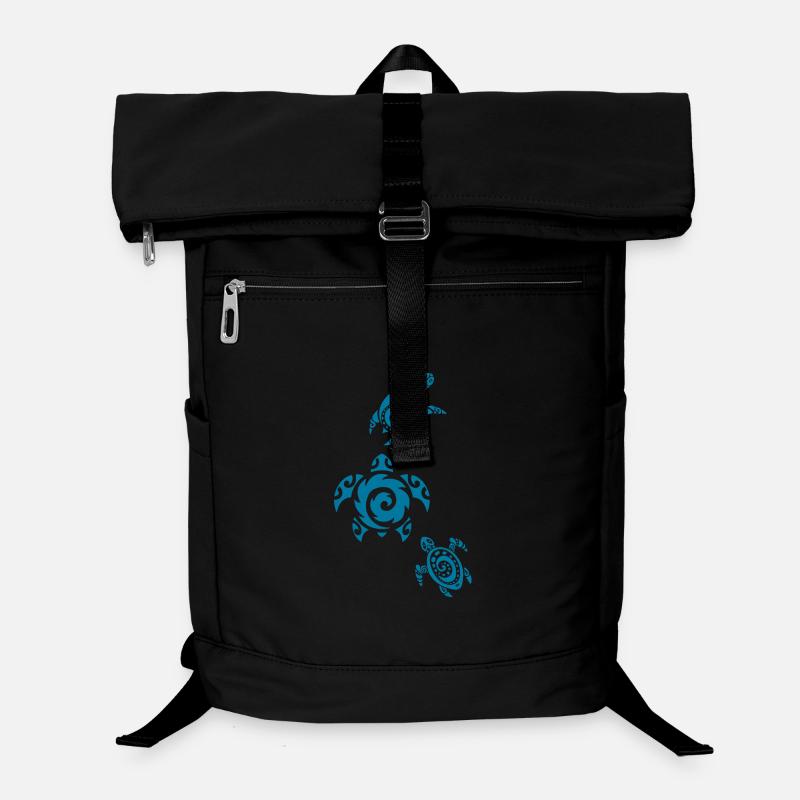 Three blue sea turtles Laptop Backpack