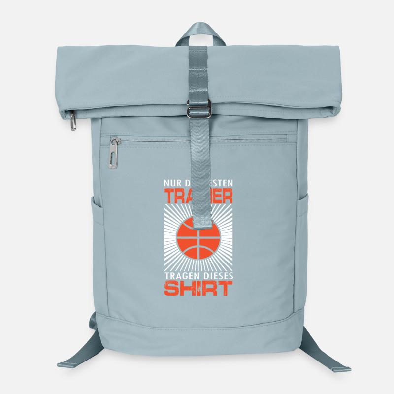 Basketball Trainer Geschenke Abschied Sprüche Laptop-Rucksack 