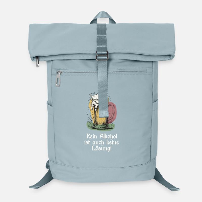 Lustiger Bier Spruch Laptop-Rucksack 