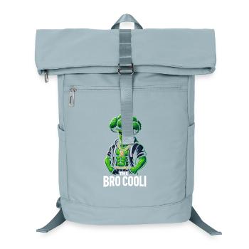 Chemise en brocoli amusante pour les amateurs de gym et végétariens - Sac à dos ordinateur - bleu glacier - Devant