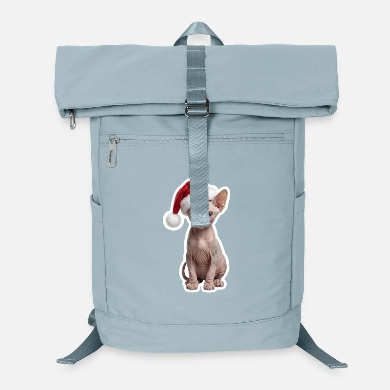 Sphinx Cat - Cozy at Christmas Laptop Backpack
